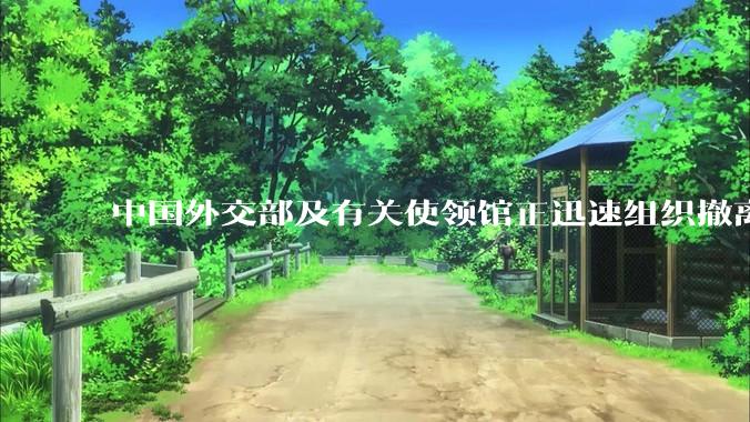 中国外交部及有关使领馆正迅速组织撤离在以、伊的中国公民，目前当地情况如何？