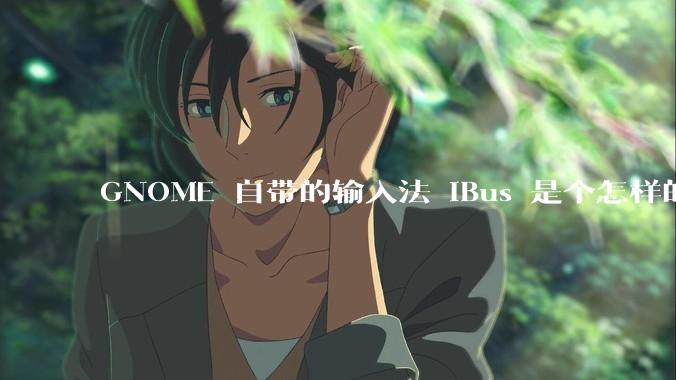 GNOME 自带的输入法 iBus 是个怎样的存在?